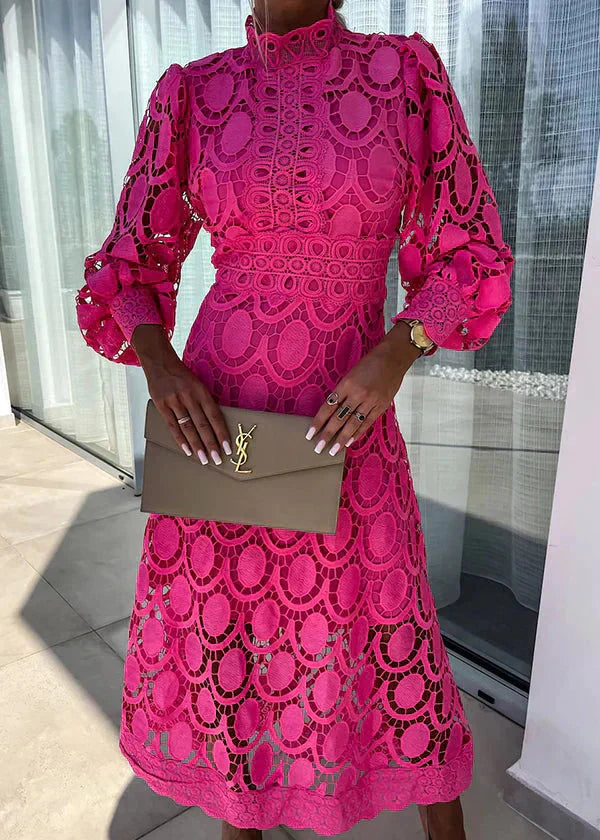 Maryana Damen Kleid Langarm