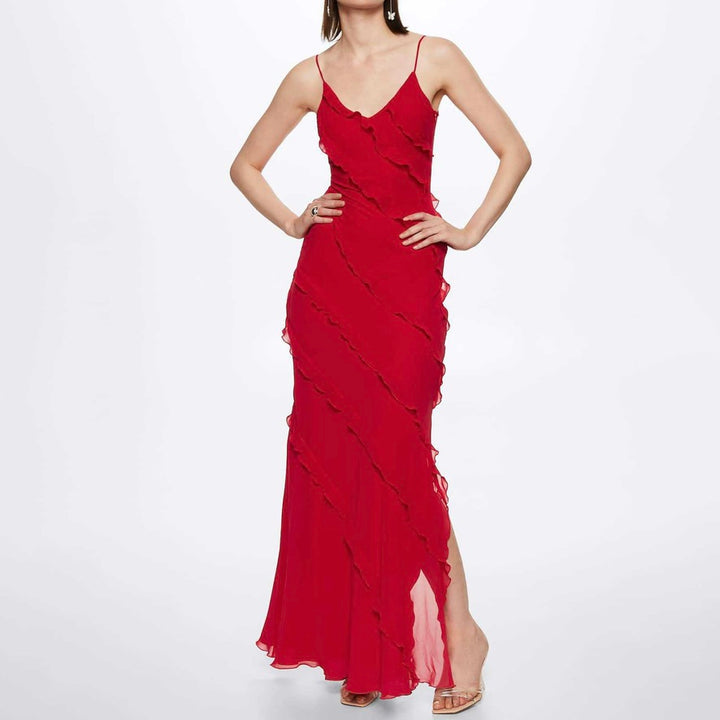 Emmily Elegantes Langkleid für Damen