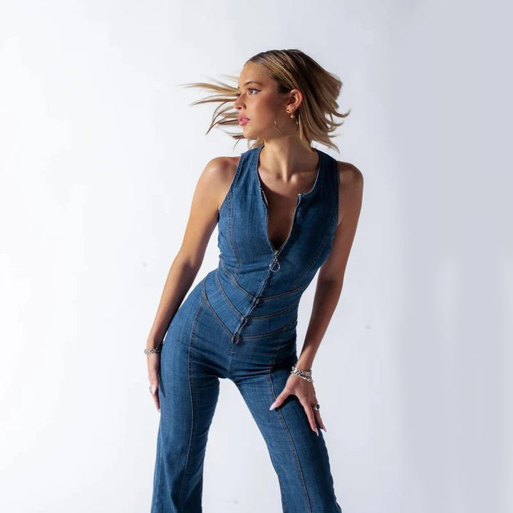 Frida Damen - Denim - Jumpsuit - Modehaus Blum