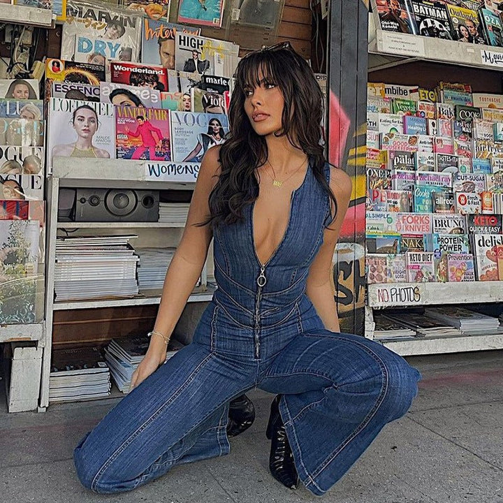 Frida Damen - Denim - Jumpsuit - Modehaus Blum