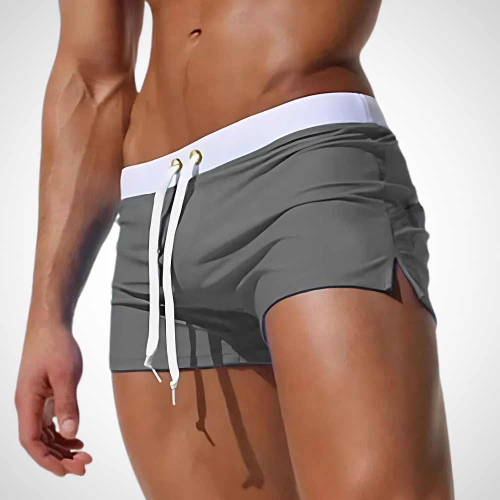 raue Herren-Badeshorts mit funktionalem Schnitt als vielseitige Trocknende Badeshorts für Strand und Pool