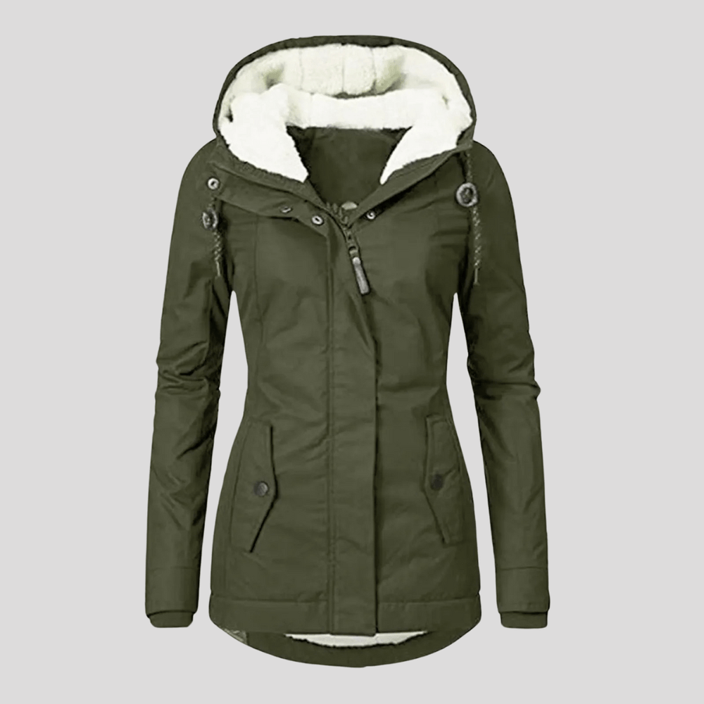 Hanna Damen Winterjacke mit Kapuze – Wind - & Wasserdicht - Modehaus Blum