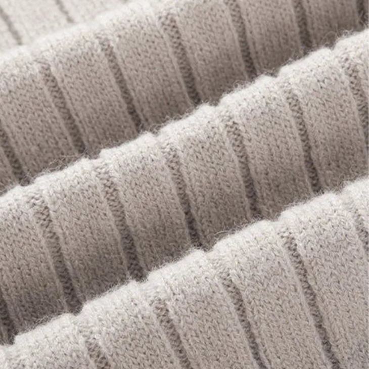 Herren Half-Zip-Pullover mit langen Ärmeln und Stehkragen