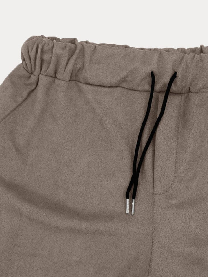 Herren Zweiteiliges Set mit Druckknopfleiste und Brusttaschen