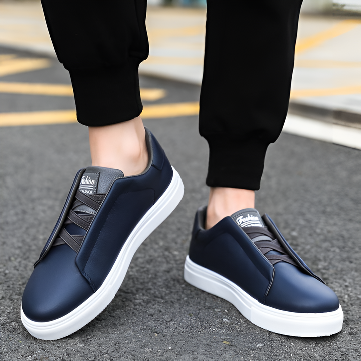 Lothar sneakers in pelle sintetica da uomo