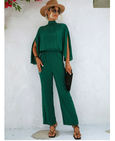 Donatella Damen Jumpsuit mit weitem Bein