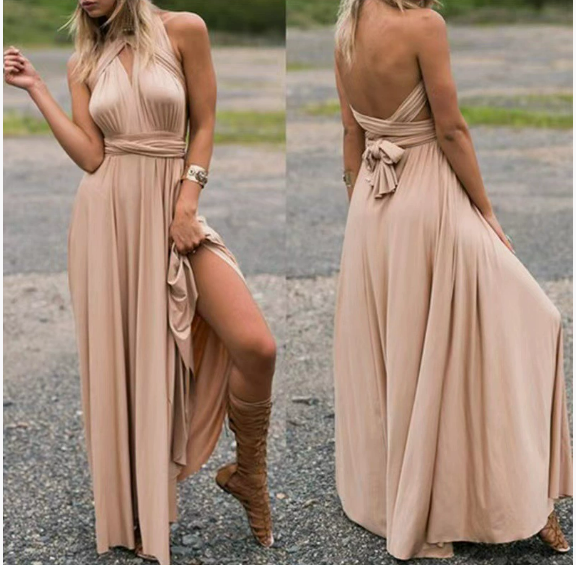 Zara Wickel-Maxikleid