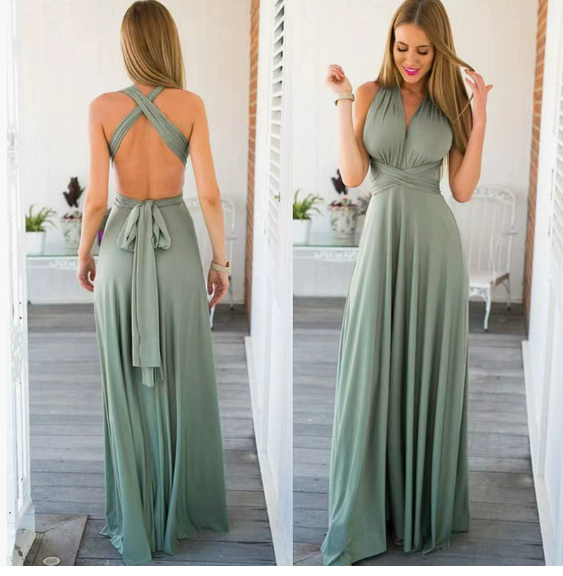 Zara Wickel-Maxikleid