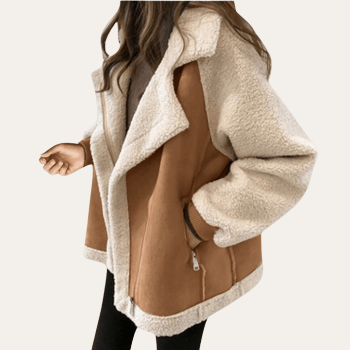 Johanna Damen - Wildleder - Winterjacke - Modehaus Blum