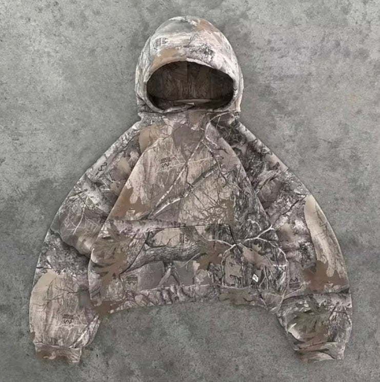 Karin Hoodie mit Leopardenmuster in Übergröße - Modehaus Blum