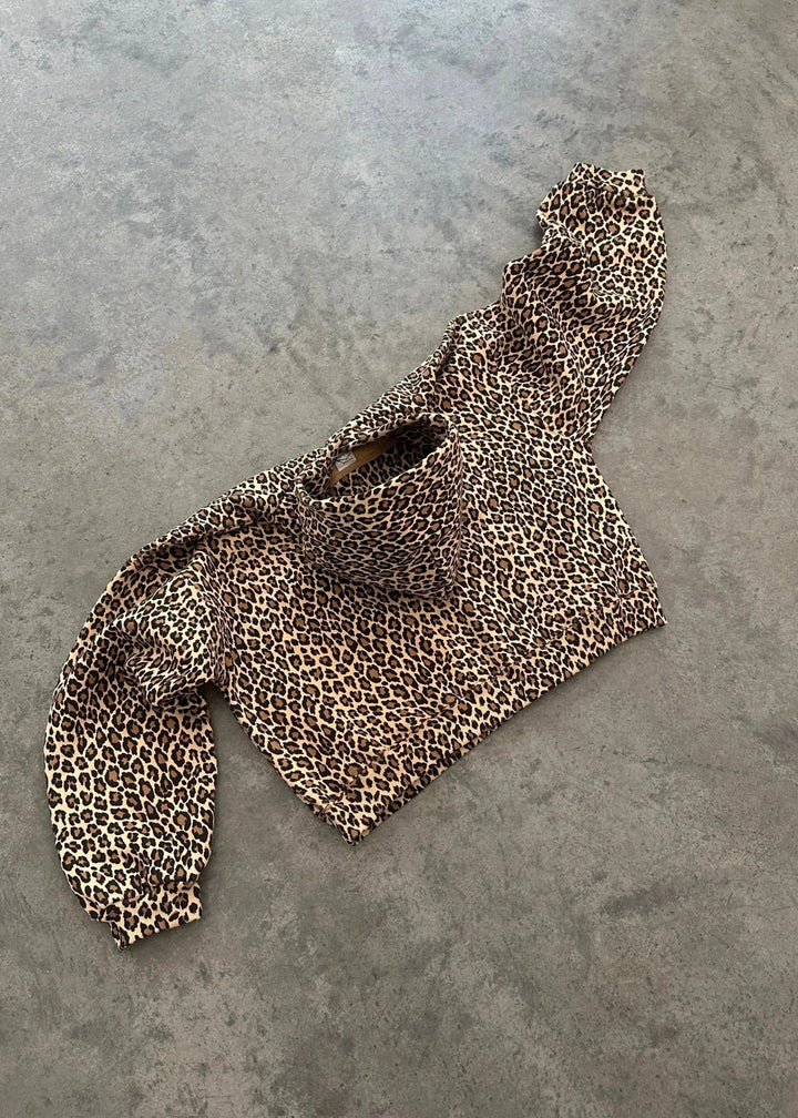 Karin Hoodie mit Leopardenmuster in Übergröße - Modehaus Blum