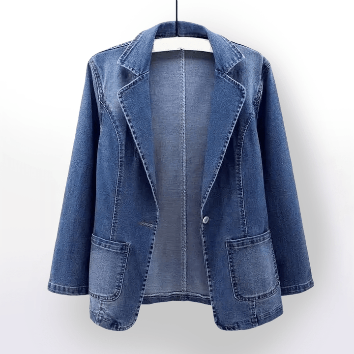 Michaela Klassischer Denim - Blazer für Damen - Modehaus Blum