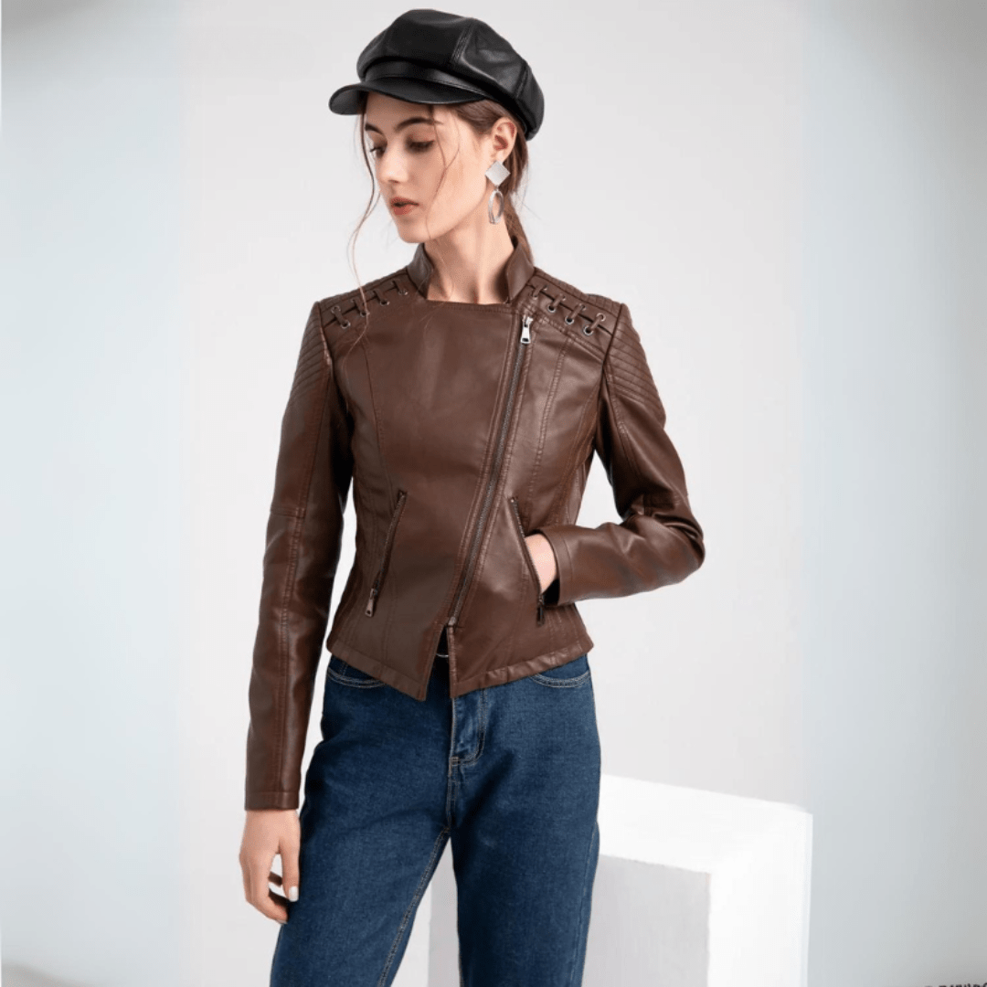 Nina Damen Kunstlederjacke - Modehaus Blum