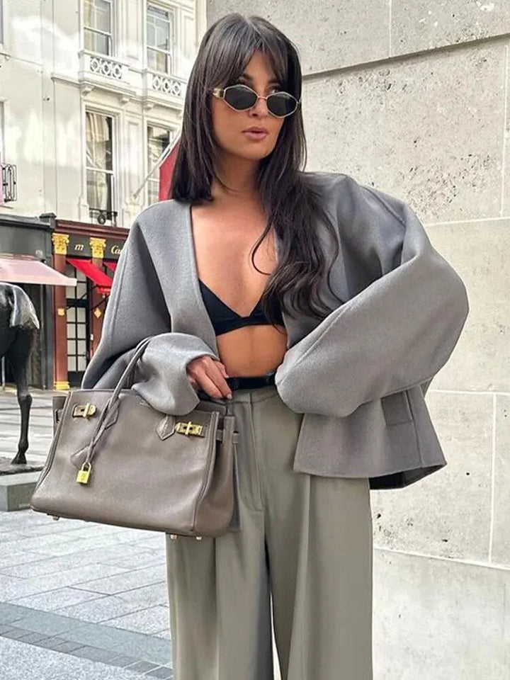 Else Eleganter Cropped Blazer