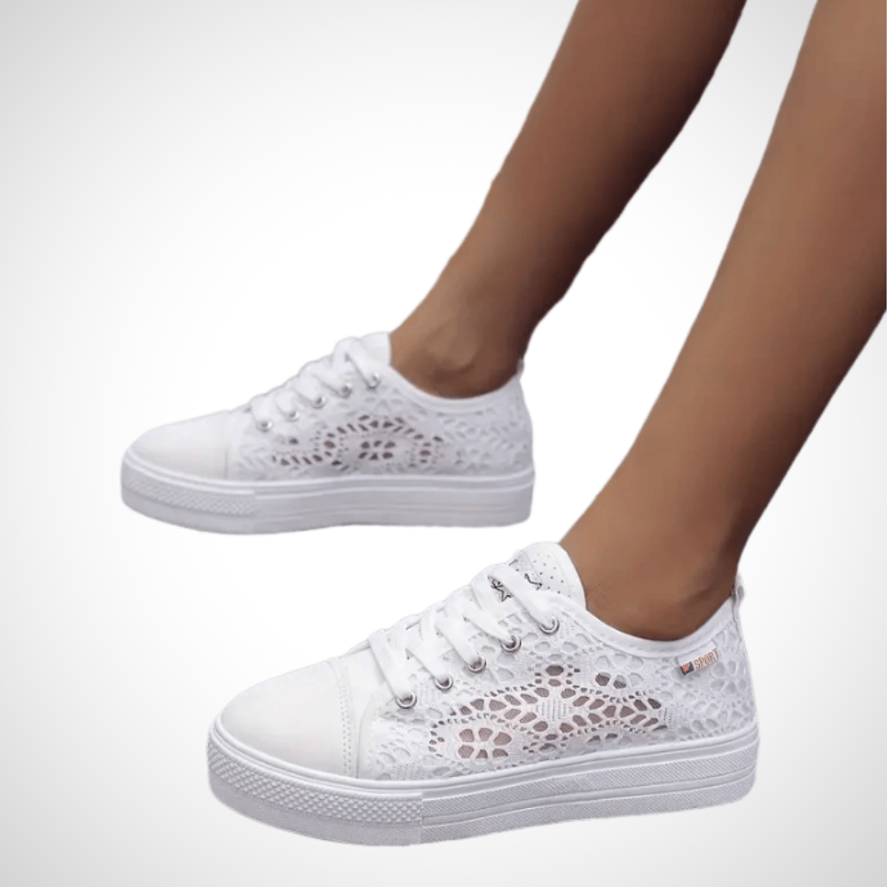 Serena Stylische Niedrig-Cut Schnür-Sneakers für Damen