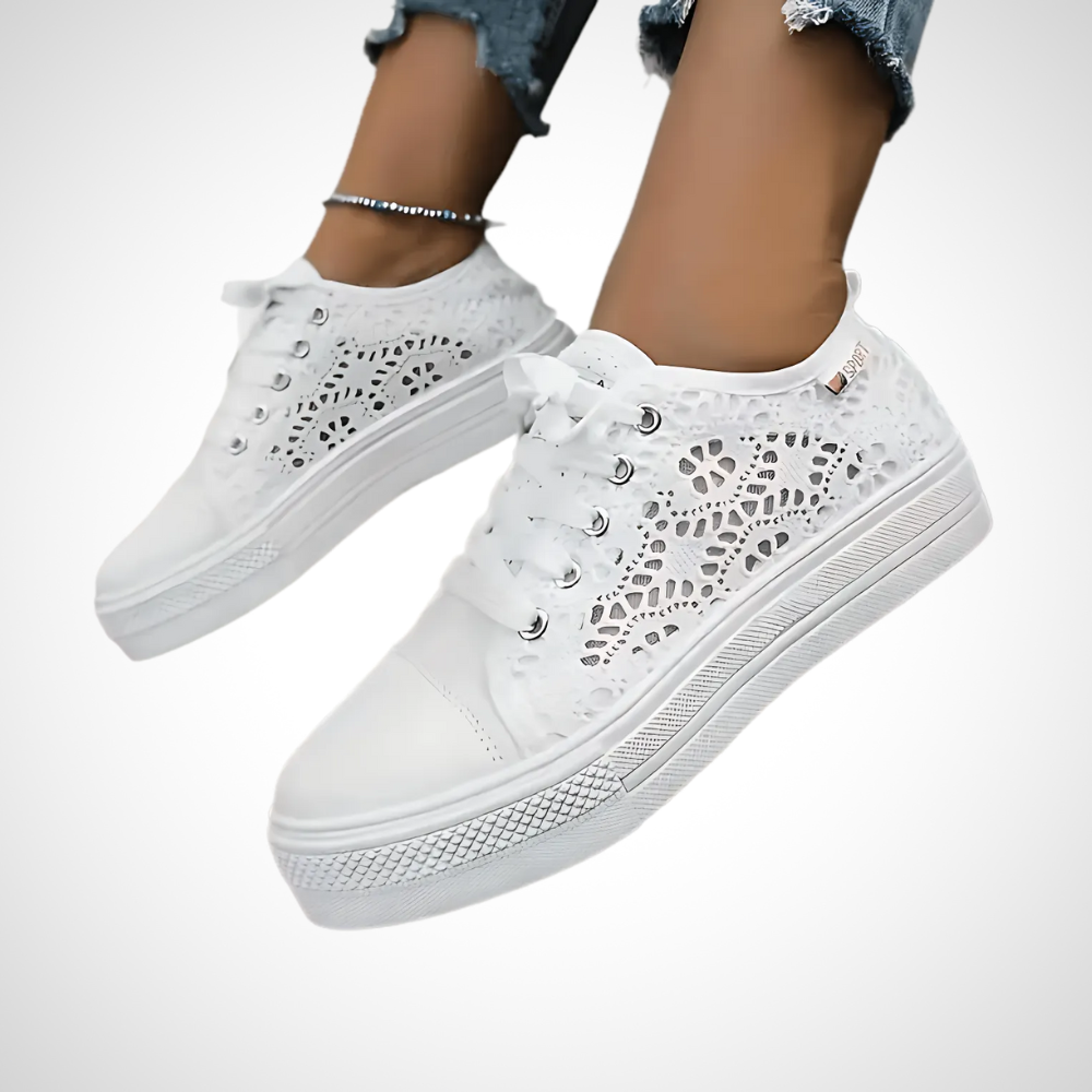 Serena Stylische Niedrig-Cut Schnür-Sneakers für Damen
