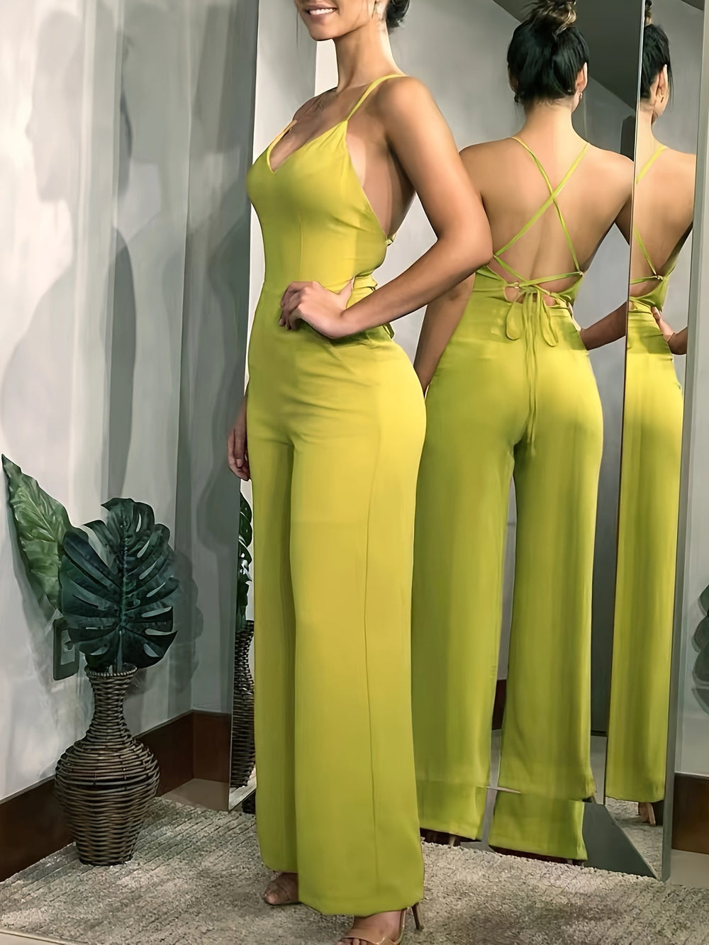 Sibylle Damen - Jumpsuit mit rückenfreiem V - Ausschnitt - Modehaus Blum
