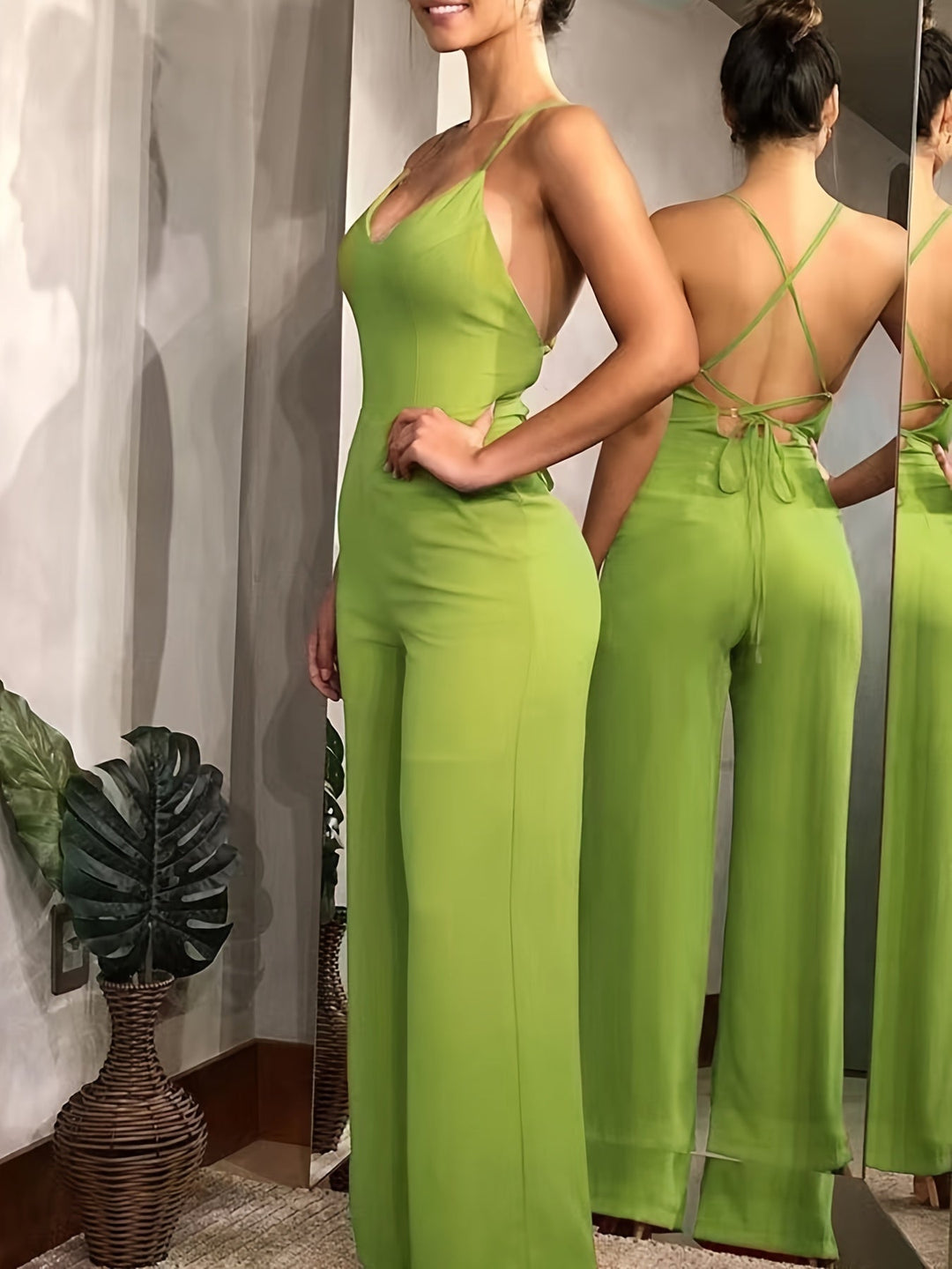 Sibylle Damen - Jumpsuit mit rückenfreiem V - Ausschnitt - Modehaus Blum