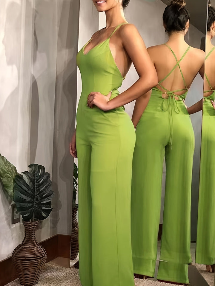 Sibylle Damen - Jumpsuit mit rückenfreiem V - Ausschnitt - Modehaus Blum