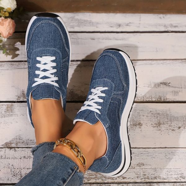 Orthopädische Sneaker mit Gepolsterter Sohle für Damen
