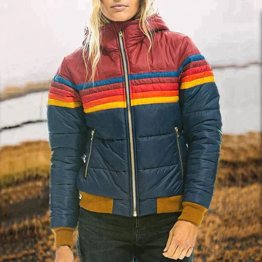 Sophie Damenjacke mit Reißverschluss und Kapuze – Fleece - Modehaus Blum