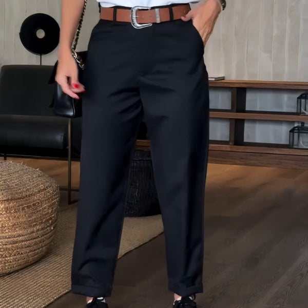 Amanda Gestreifte Anzughose für Damen