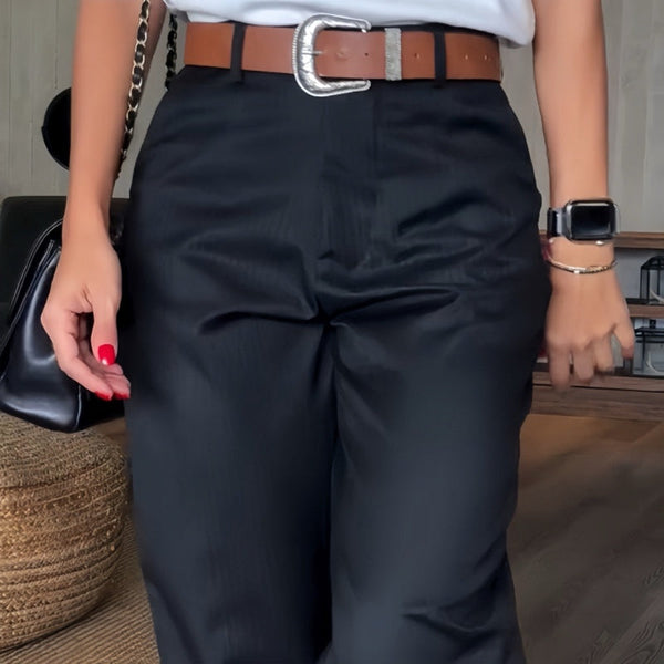 Amanda Gestreifte Anzughose für Damen