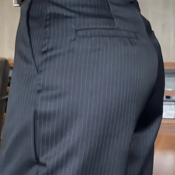 Amanda Gestreifte Anzughose für Damen