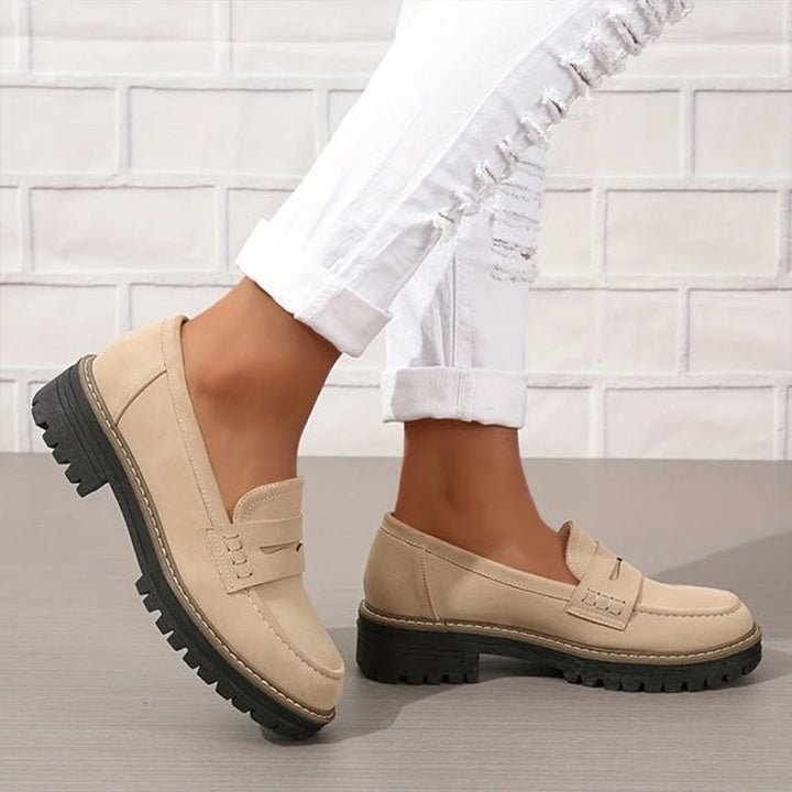 Alisa Damen Wildleder-Loafer