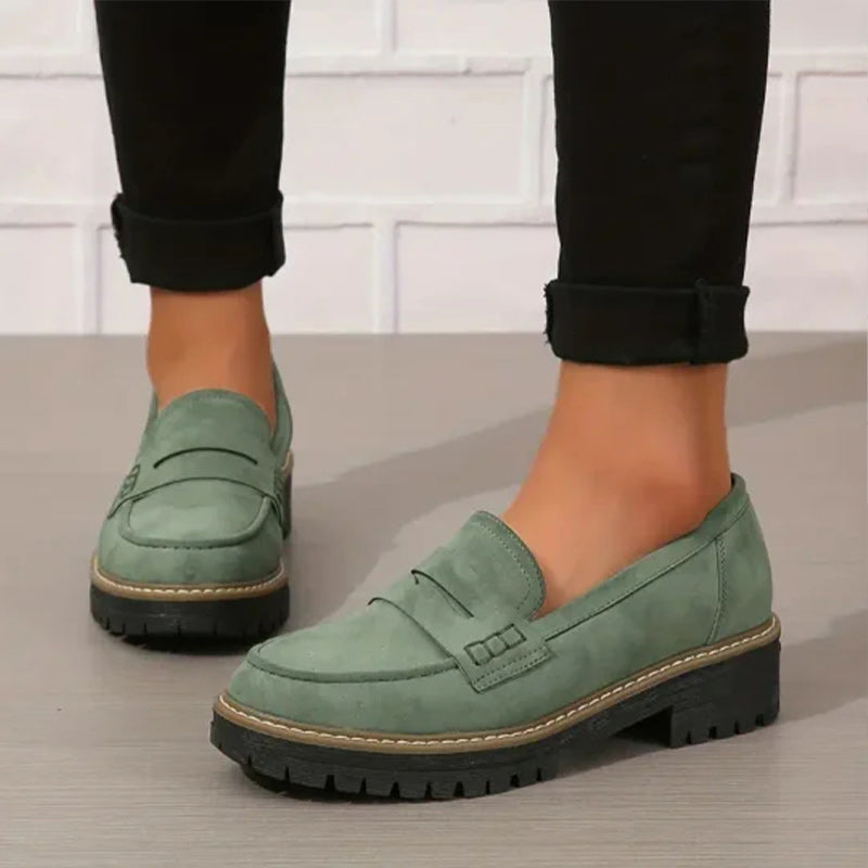 Alisa Damen Wildleder-Loafer