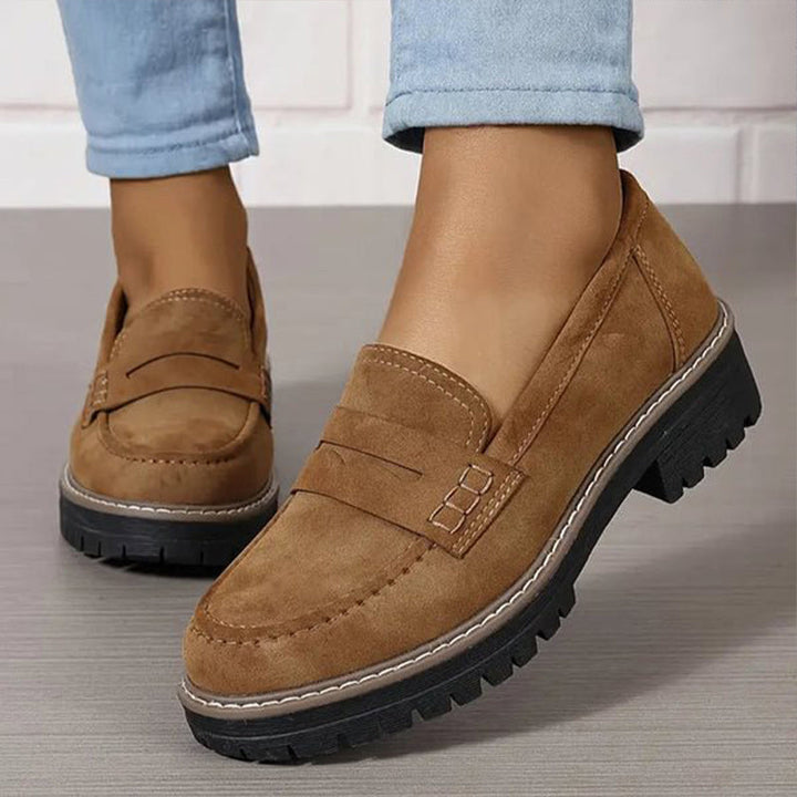 Alisa Damen Wildleder-Loafer
