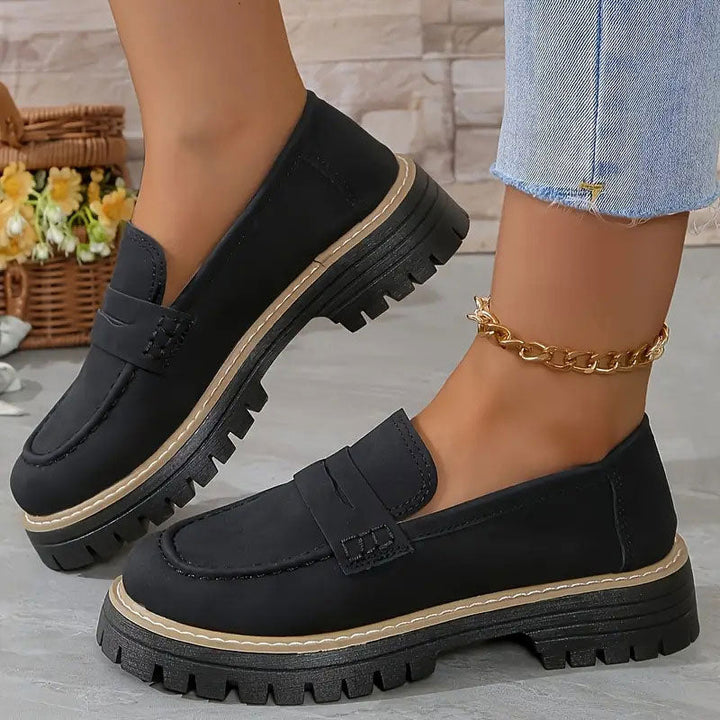 Alisa Damen Wildleder-Loafer