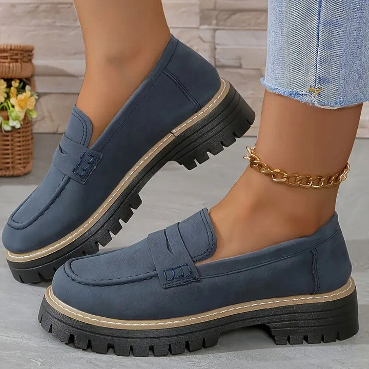 Alisa Damen Wildleder-Loafer