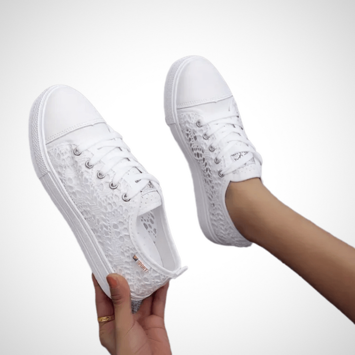 Serena Stylische Niedrig-Cut Schnür-Sneakers für Damen
