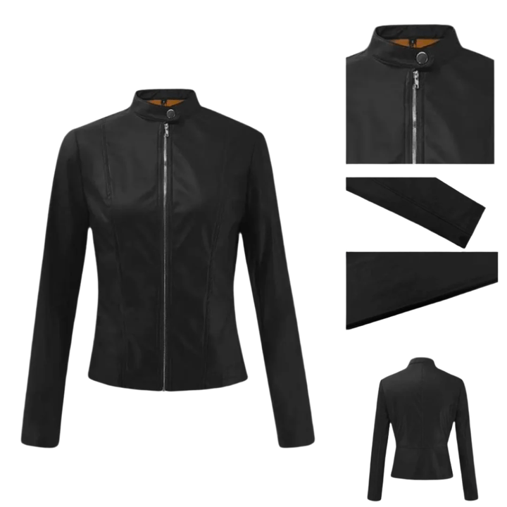 Ursula Damen Kunstleder - Bikerjacke - Modehaus Blum