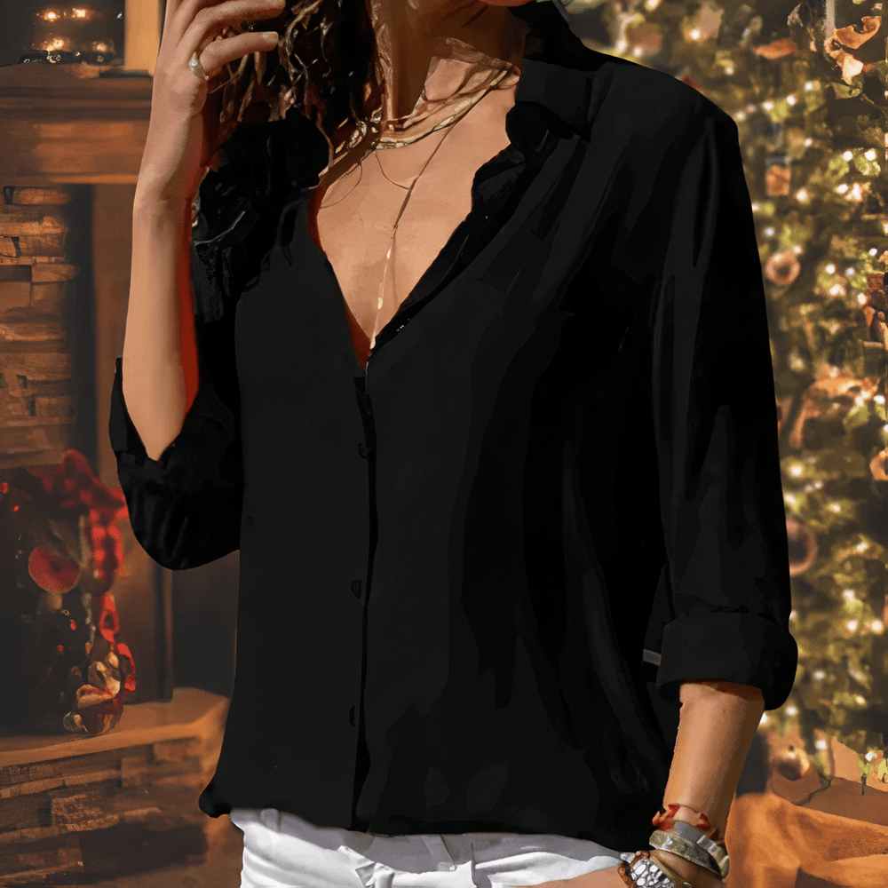 Veronika Elegante Chiffonbluse für Frauen - Modehaus Blum